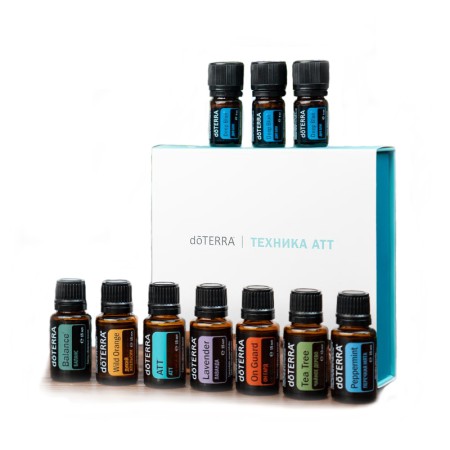 Картинка Набор эфирных масел для массажа doTERRA "Техника АТТ" (AROMATOUCH TECHNIQUE), 7x15 мл + 3x5 мл от магазина dōTERRA