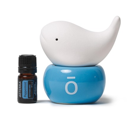 Набор doTERRA «Мятный океан» диффузор-китёнок и перечная мята (5 мл)