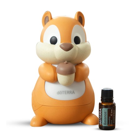 Набор dōTERRA диффузор «Белка» (100 мл) и смесь «Баланс» (15 мл)