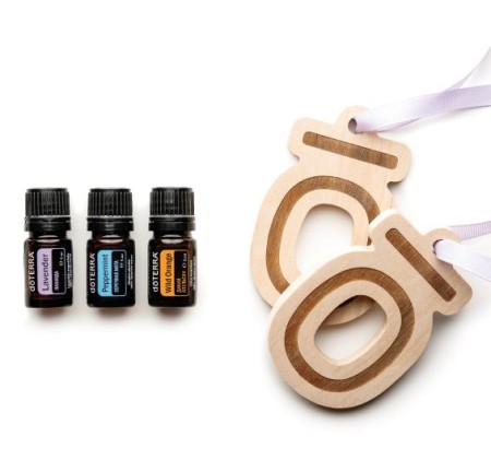 Картинка Деревянный диффузор в наборе с маслами doTERRA, 3x5 мл от магазина dōTERRA