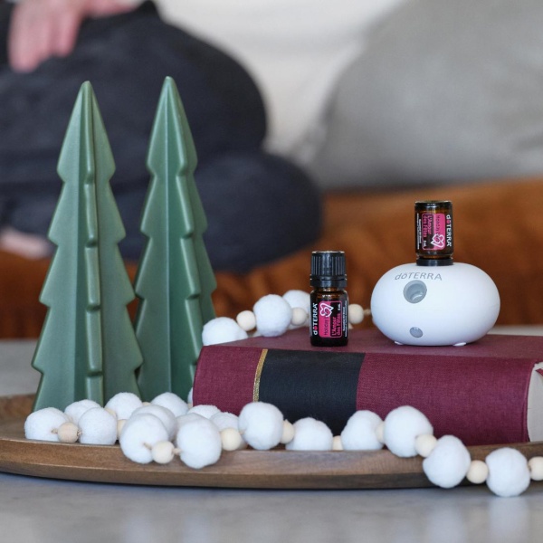 Картинка Портативный диффузор doTERRA Bubble с датчиком движения (белый) от магазина dōTERRA