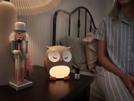 Картинка Набор dōTERRA диффузор «Сова» (150 мл) и смесь «Calmer» (5 мл) от магазина dōTERRA