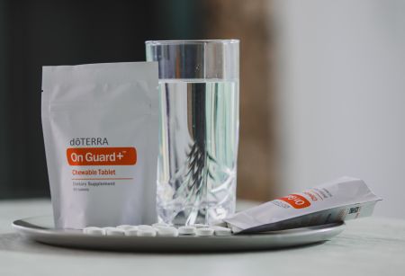 Картинка Жевательные таблетки для поддержания иммунитета, dōTERRA On Guard+, 60 таб. от магазина dōTERRA