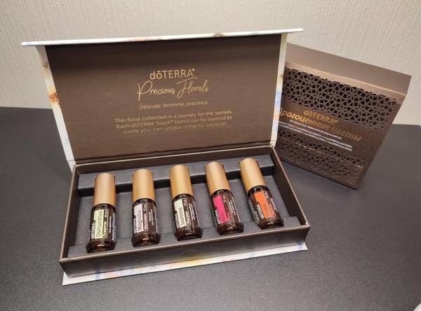 Картинка Коллекция ароматов "Драгоценные цветы" Precious Florals doTERRA, 5x4 мл от магазина dōTERRA